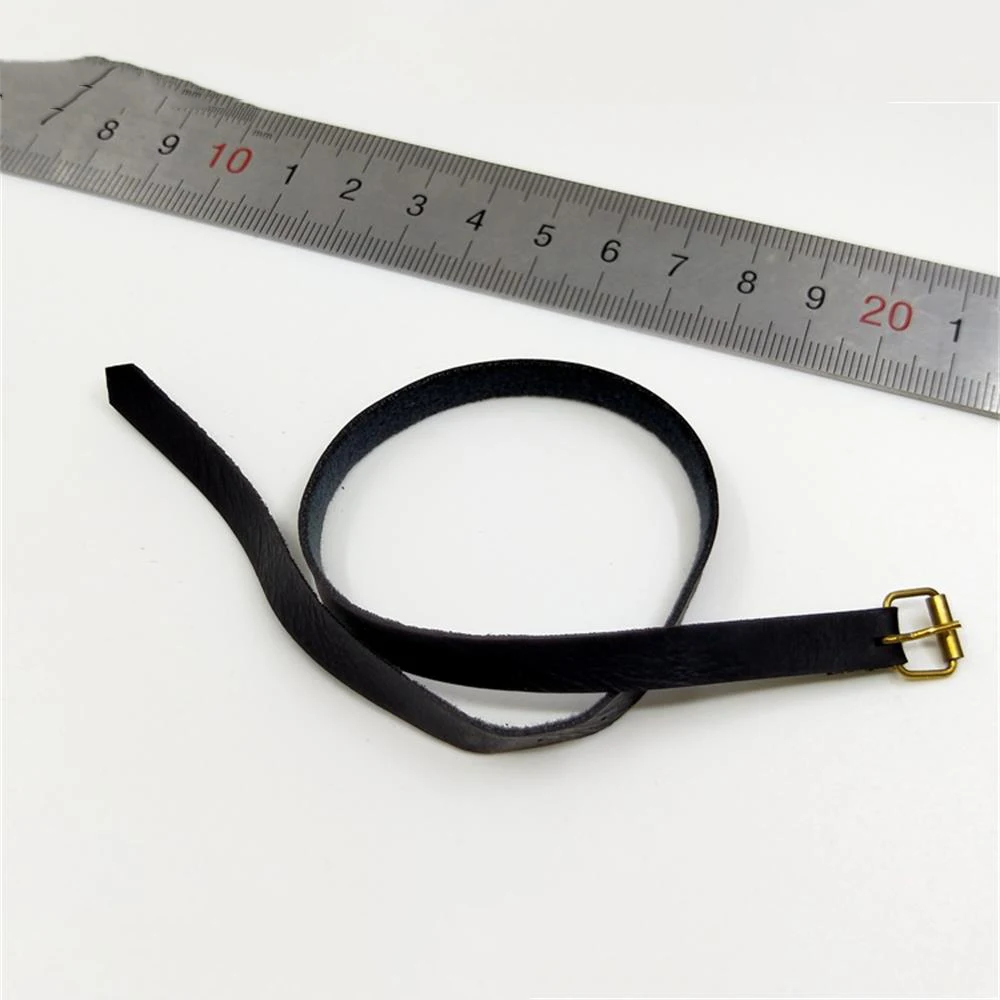 

1/6th KLG-R023 Old Vintage Ming Dynasty Battle Leather Waist Belt Model For 12inch Body Doll Collectable