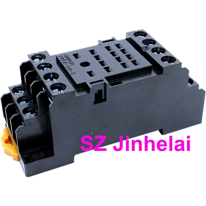 50pcs OMRON PYFZ-14-E Authentic Original Relay Base 14pin Connection Socketes