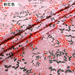 Satin jacquard pattern designer clothes fabrics for sewing cheongsam kimono DIY brocade patchwork material