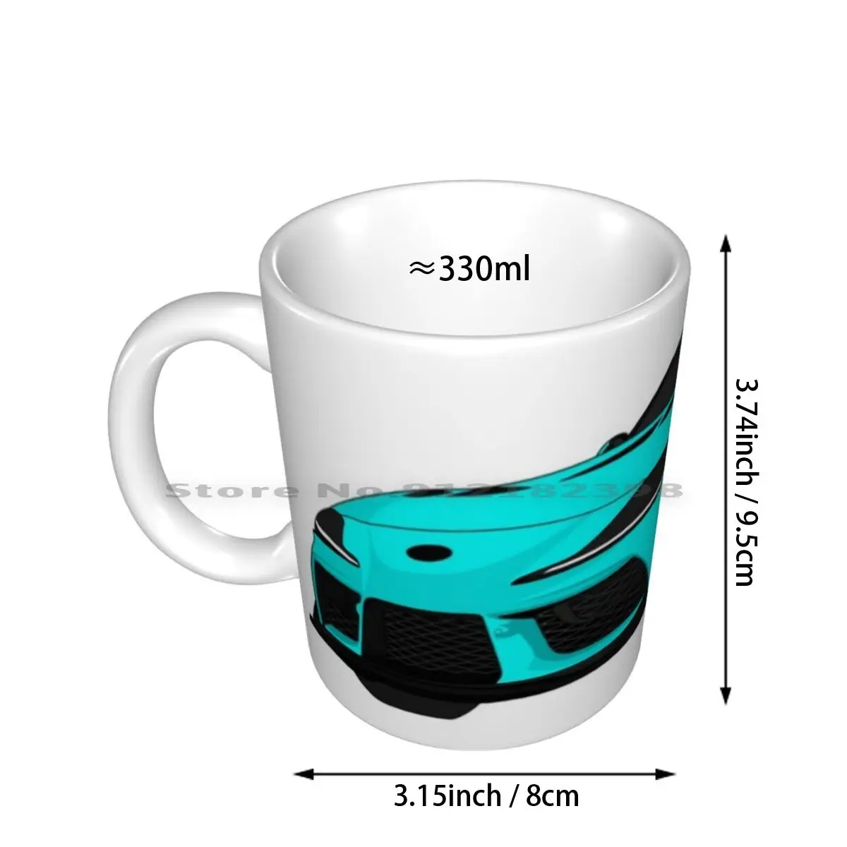 F&f ( Aqua ) Ceramic Mugs Coffee Cups Milk Tea Mug Jdm Jdm Car Car Fast And Furious Cars 2jz 2020 2020 Gr Jdm Cars Creative