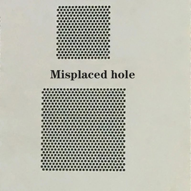 Amaoe Multifunction Universal BGA Stencil 0.3/0.35/0.4/0.5/Parallel/45 Degress T0.12mm Direct Heat Template Solder Rework Net
