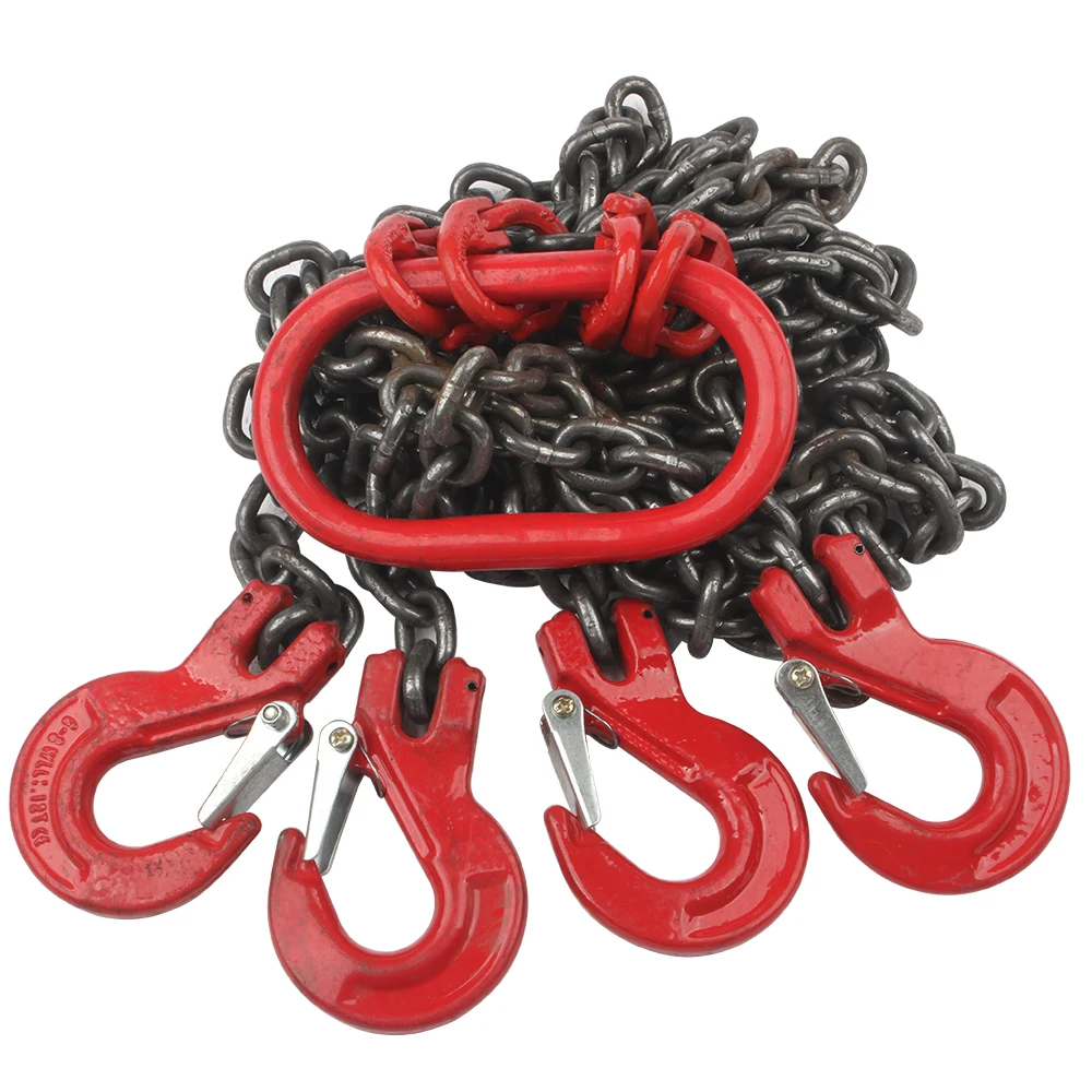 Lifting chain sling legs double hook combination spreader mold parts chain hoists 2T 1meter