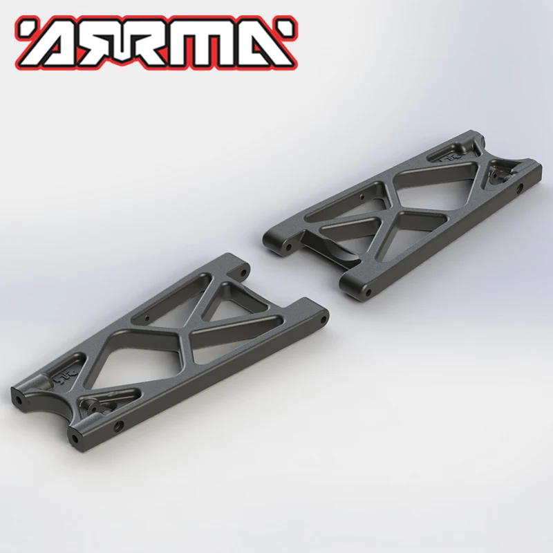 ARRMA-brazos de suspensión inferiores traseros originales, AR330333, 1 par, # AR330333, para bigock FAZON NERO