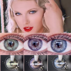UYAAI Myopia Color Contact Lenses contact Color Lens Eyes Lentillas Verdes Naturales Lenses With Diopters Cosmetic