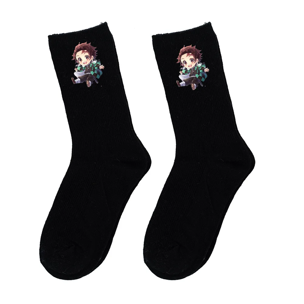 Anime Socks Demon Slayer Kimetsu No Yaiba Todoroki Shoto Cartoon Cosplay Props Sockings Accessories Halloween