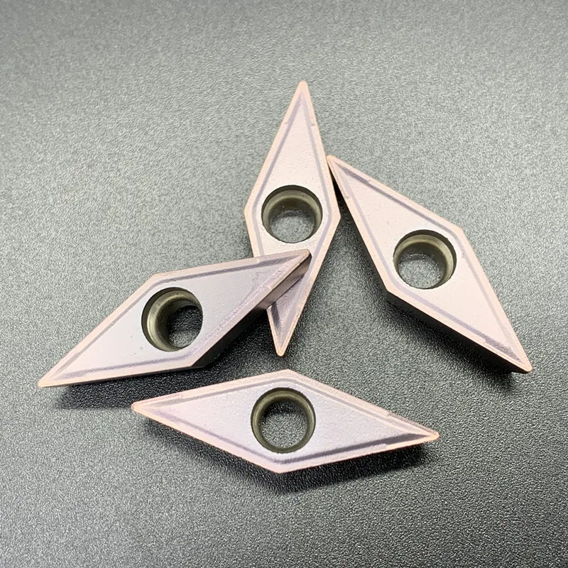 VCMT160404 VP15TF VCMT160408 UE6020 inserto in metallo duro lama in lega dura di alta qualità utensile per tornitura CNC cilindrico fresa