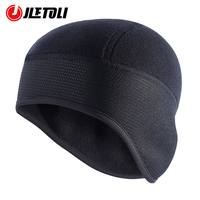 JLETOLI Winter Sports Cycling Cap Men Fleece Cap MTB Hat Windproof Outdoor Thermal Hat Fleece Bikes Cap Fietsen Cap