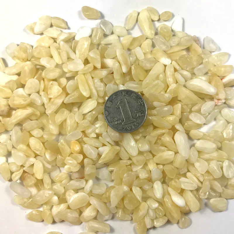 100g 2 Size Natural Yellow Topaz Gravel Rock Crystal Quartz Mineral Specimen E095 stones and crystals