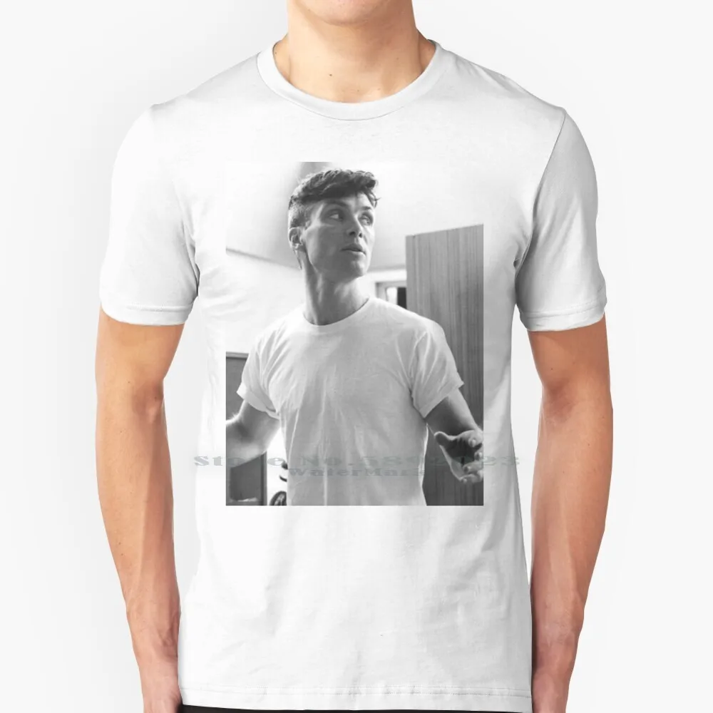 Cillian Murphy 100% Cotton T Shirt Cillian Murphy Shelby Sam Neill Chester Campbell Helen Mccrory Polly Gray Annabelle Wallis