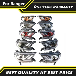 LED Headlight For Ranger T7 T8 2015 2016 2017 2018 2019 2020 PX2 MK For Everest Front Head Light Auto Accessories