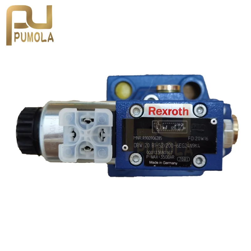 Rexroth DBW20A1 DBW20A2 DBW20B1 DBW20B2 Series Hydraulic Pilot Operated Relief Valve