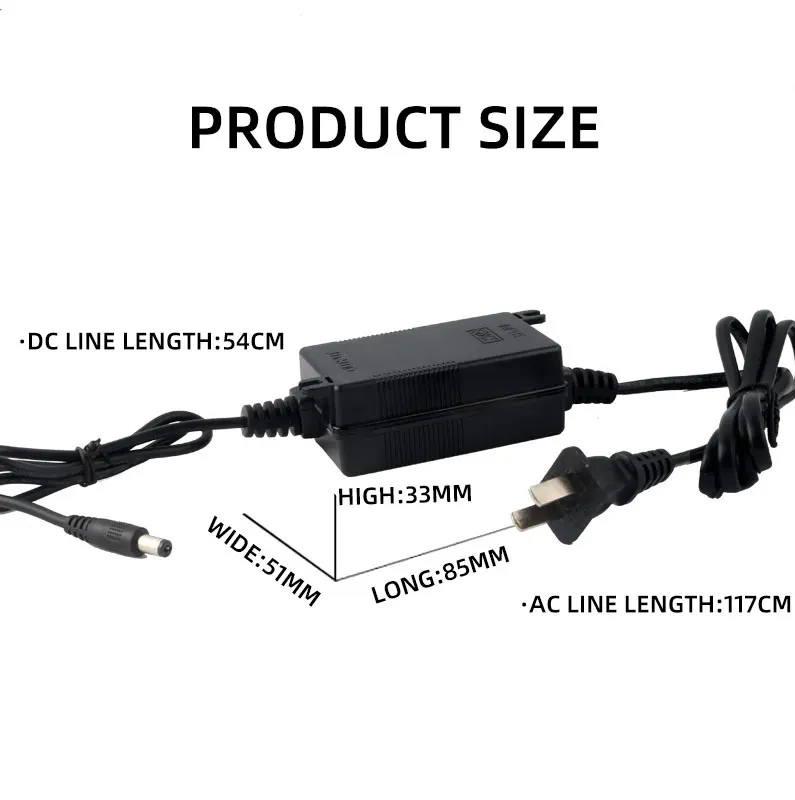 Water Purifier Power Adapter 220V to 24V Diaphragm Booster Pump Converter Adapter DC 24V 1.5A Power Supply DC 5.5mm x 2.5mm