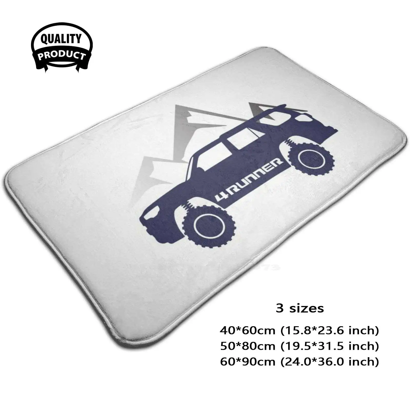 4Runner Mountains 5Th Generation 4Th 3Rd Decal Sticker 4 Runner Sr5 Trail Trd Pro Limited Premium Navy Soft Cushion Home Carpet