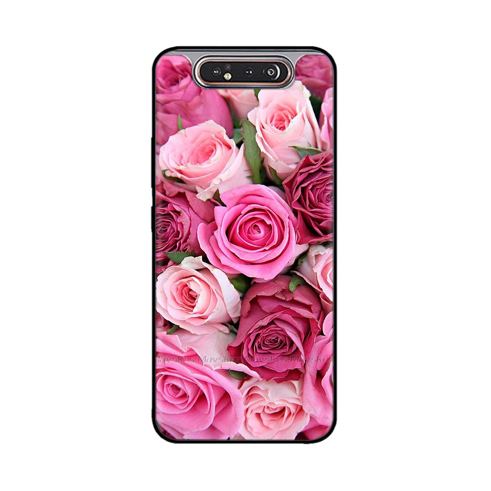 For Samsung Galaxy A80 Case For Samsung A80 Case Soft TPU Silicon Phone Cover For Samsung A80 A 80 A805 SM-A805F A805F Bumper