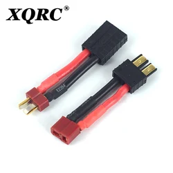 XQRC-Adaptateur prise T Deans femelle/mâle vers TRX mâle femelle, connecteur pour batterie de voiture RC, 1 pièce