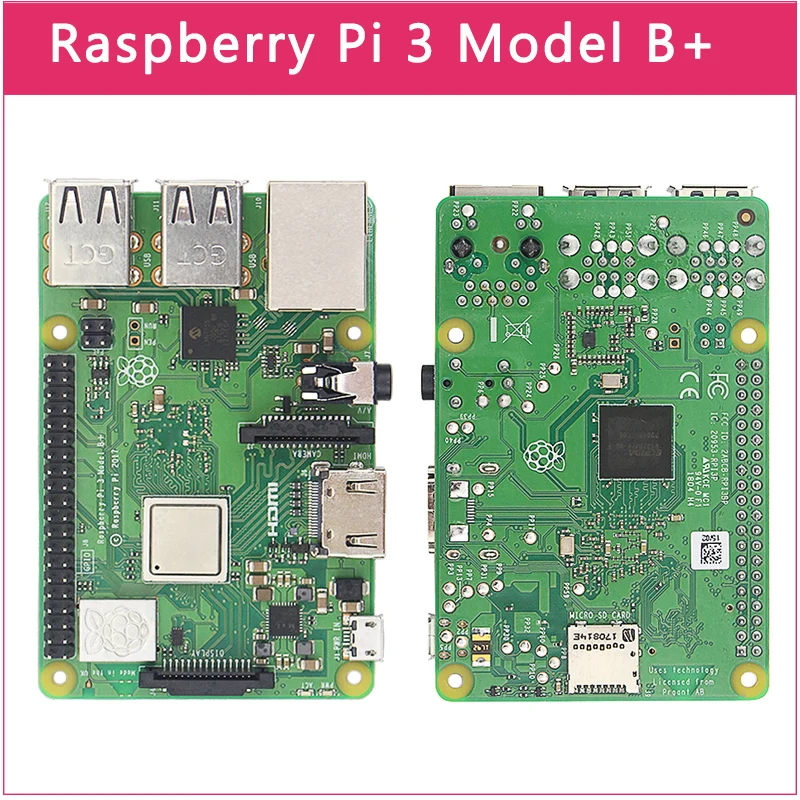 Raspberry 3 model b + board 1.4ghz 64-bit quad-core cpu com wifi e bluetooth