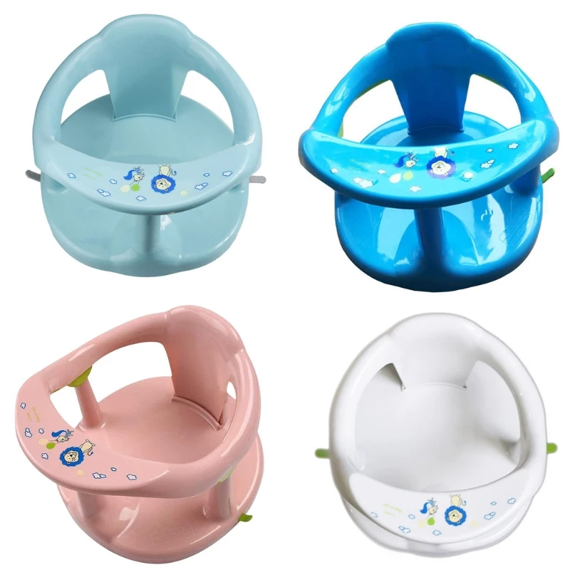 Baby Bath  for Sit-up Bathing Newborn Non-slip Round Bathtub  with Non-Slip Soft Mat Universal Safety Support Dropshipping