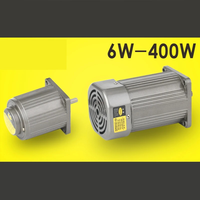 AC220V 6/15/25/40/60/90W 0-1400RPM/0-2800RPM speed control optical axis high speed motor, reversible + speed controller