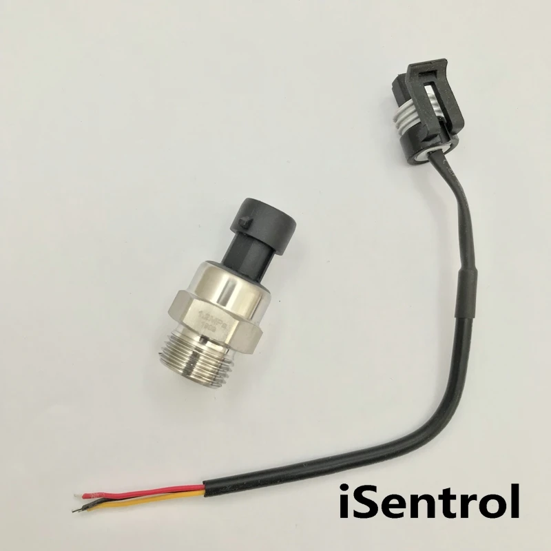 ISentrol-Sensor de presión G1/2 "SUS304, transmisor de acero inoxidable DC 5V 0-0,1 MPa para agua, Gas y aceite