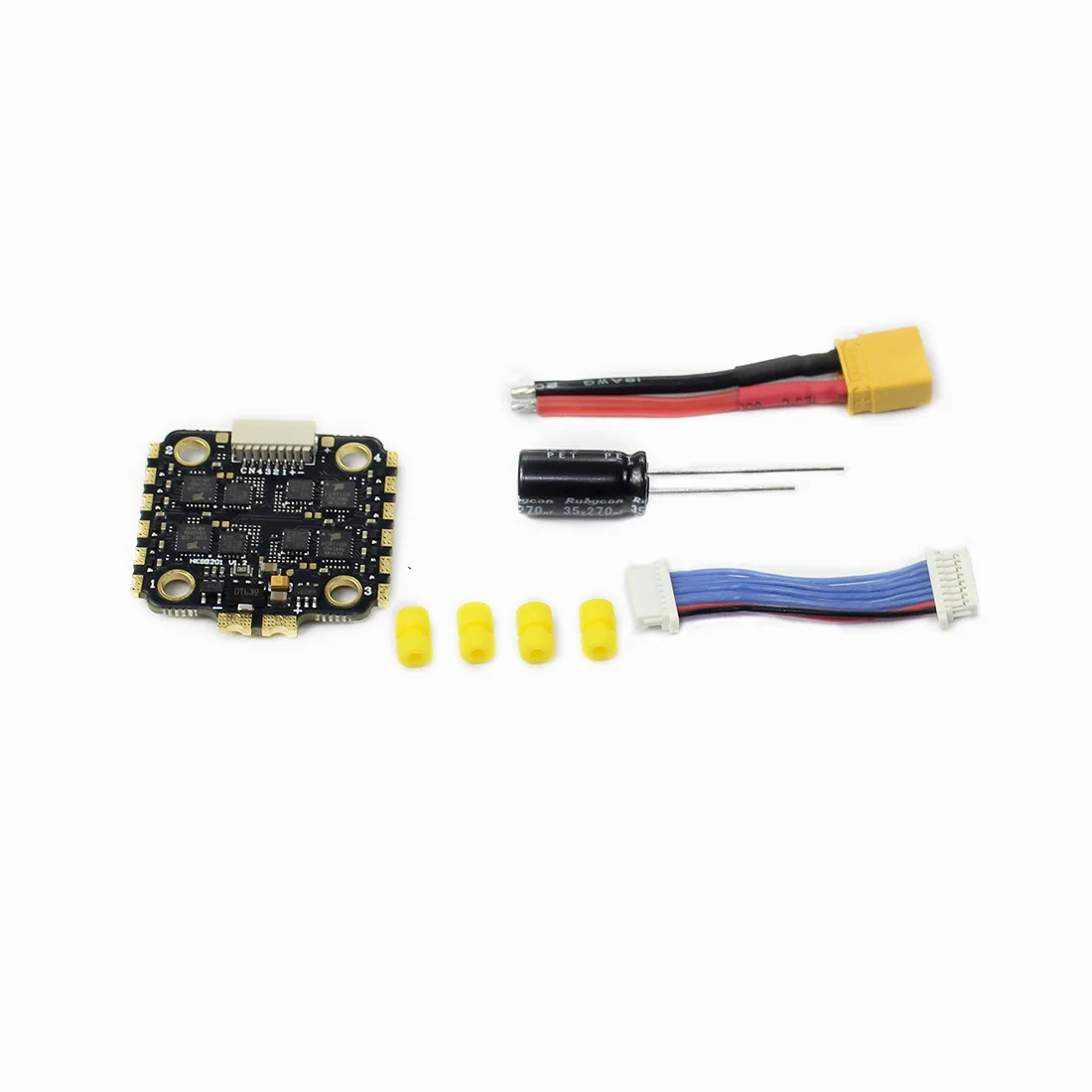 

HAKRC 35A 4in1 ESC 2-6S BLHeli-S DSHOT600 Ready 8 Bit Brushless Electronic Speed Controller 20x20mm for DIY Quadcopter FPV Drone