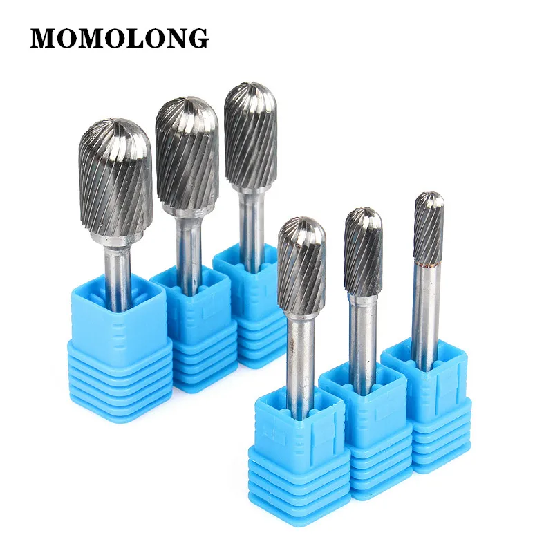 C Type Tungsten Steel Alloy Rotary File Wood Carving Grinder Abrasive Tool Drill Milling Carving Bit