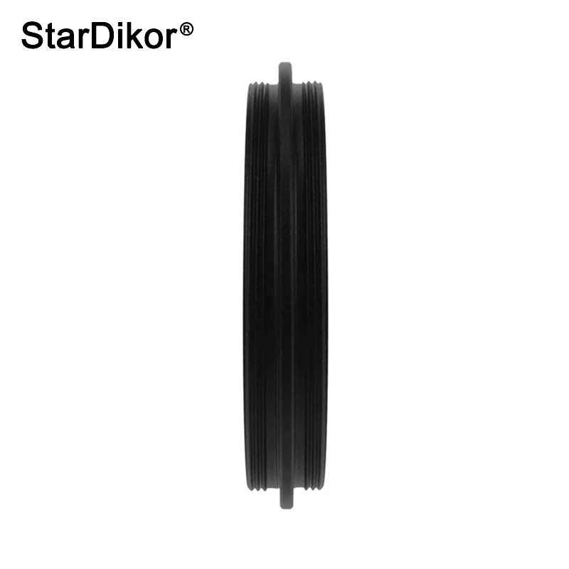 StarDikor M54 to M54 M54X0.75 Male Thread to M54X0.75 Male Thread Telescope Adapter Ring Aluminium Alloy Metal