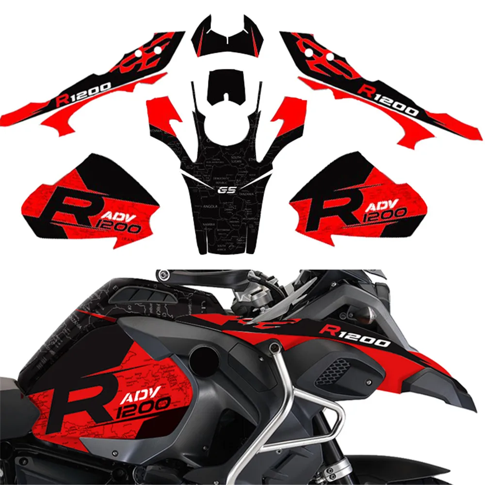 

Отличные наклейки для BMW R1200GS Adventure R1200 ADV 2014 2015 2016 2017 Pad, Fender, топливный резервуар, анти-УФ