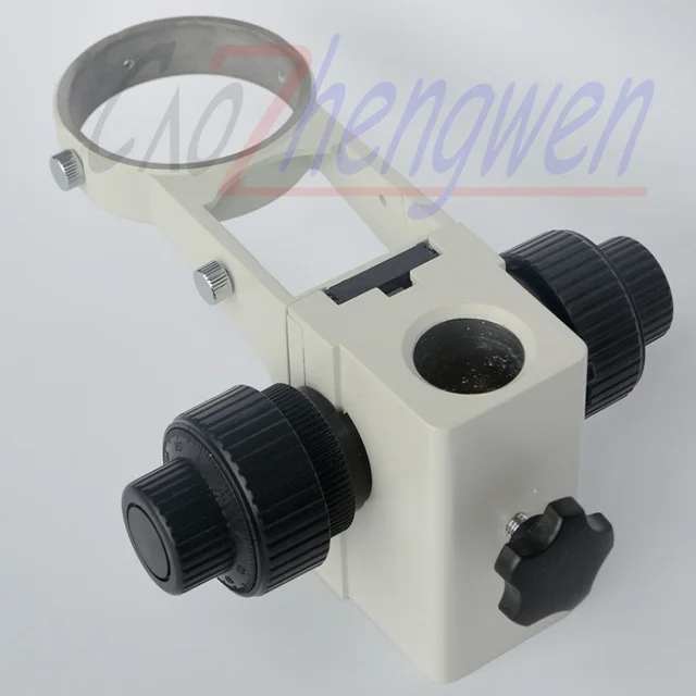 FYSCOPE STEREO ZOOM MIKROSKOP RAMIĘ Z GRUBĄ I DROBNOU PRZYSZCZĄ 50-76mm Adapter
