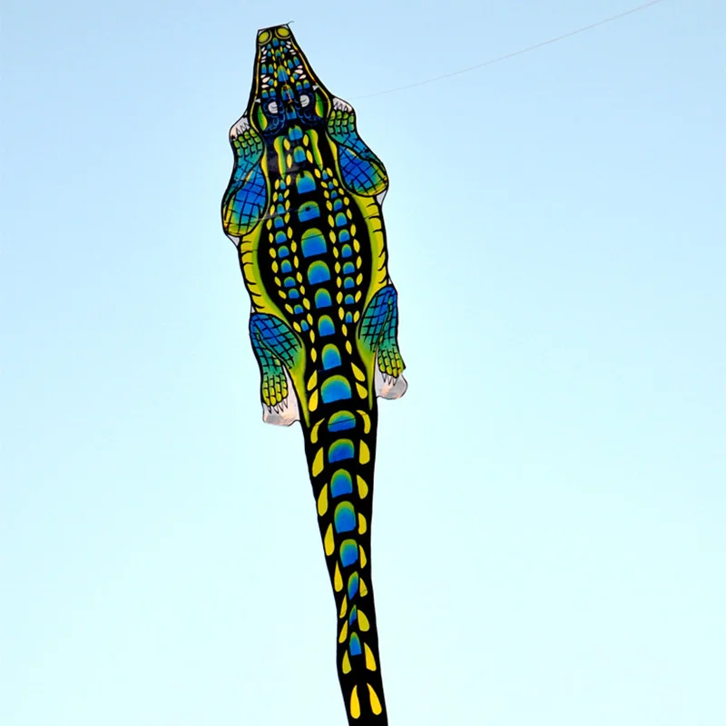 Cometa de cocodrilo suave de 12m, cometa de viento gigante, grande, inalámbrica, volwassenen voor, Envío Gratis