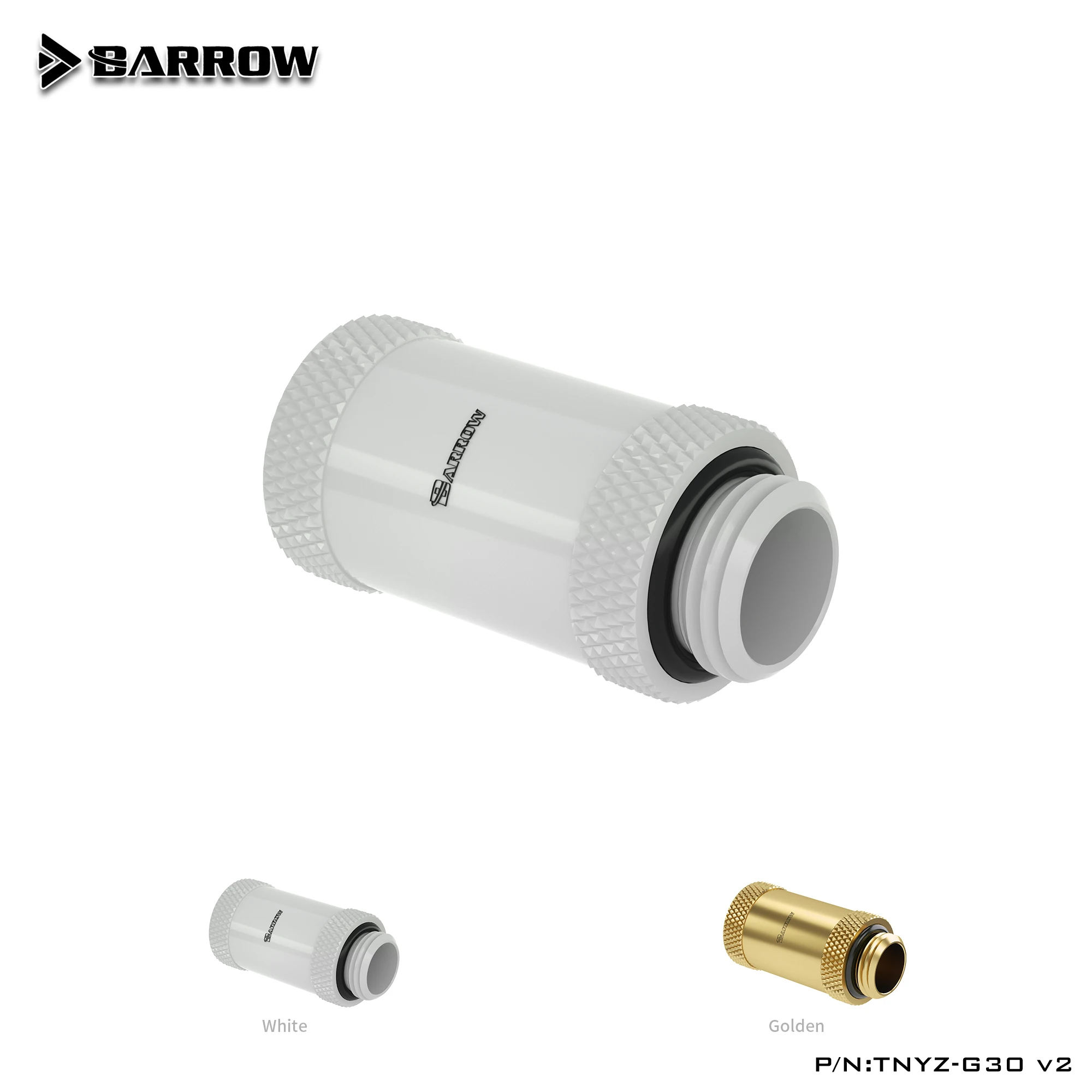 

Barrow TNYZ-G30 V2, 30mm Male To Female Extender Fittings, G1/4 Male To Female Water Cooling Fittings