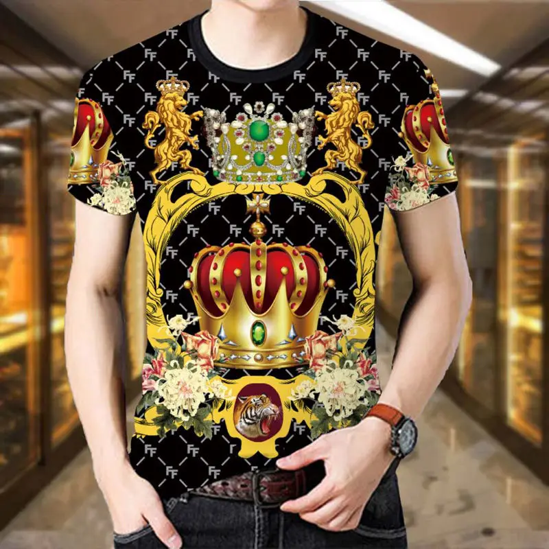 2020 men\'s clothing casual wear suit summer 3D dragon print men\'s shorts + T-shirt men\'s suit 2-piece large size 4XL