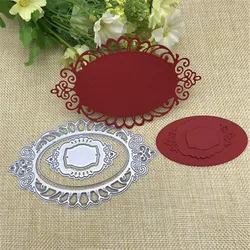 Lace flower frame Metal Cutting Dies For DIY Scrapbooking Album Embossing Paper Cards Decorative Crafts