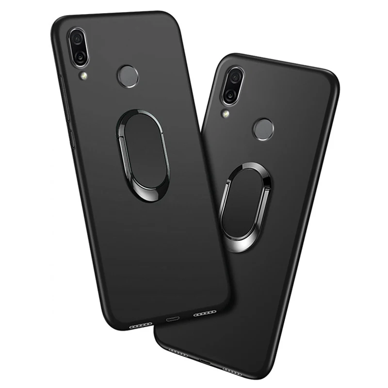 Cover For Asus ZenFone 5Z ZS620KL 5 ZE620K Case Z01RD Z01RS Z01QD Classic Finger Ring 360 Degree Rotation Soft Silicon