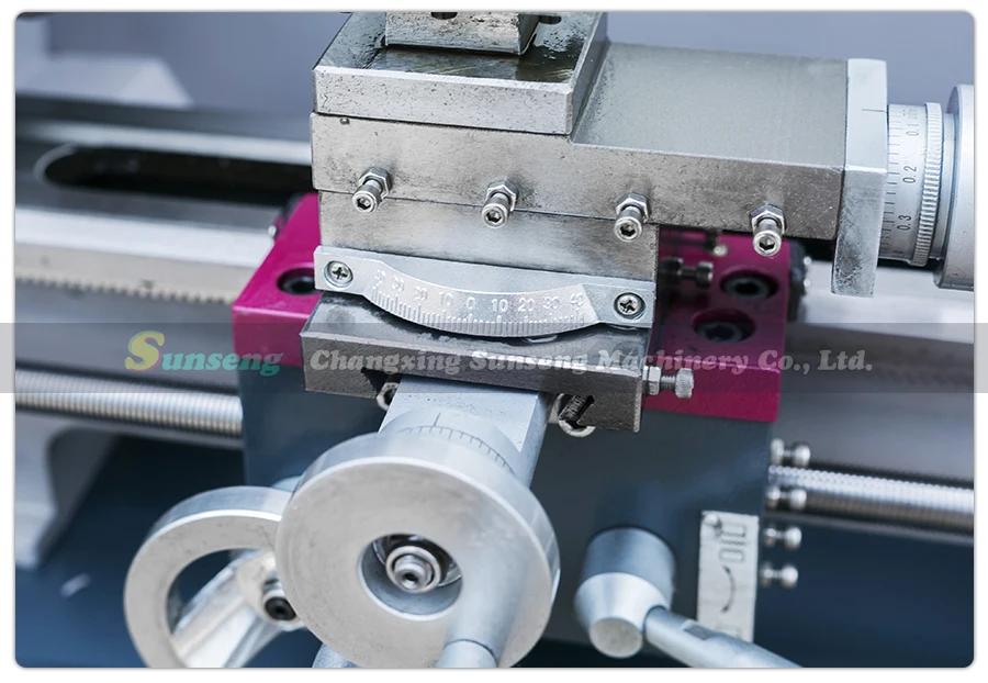Torno de Metal WM210L (WM210V extendido), Motor sin escobillas de 850W, torno de engranaje de acero de 800mm de longitud de Trabajo + máquina de torno de mandril de 125mm