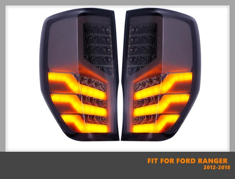 

Good Quality LED Taillights Tail Lamp Rear Back Lamp Fit For Ford Ranger T6 T7 T8 2012-2018