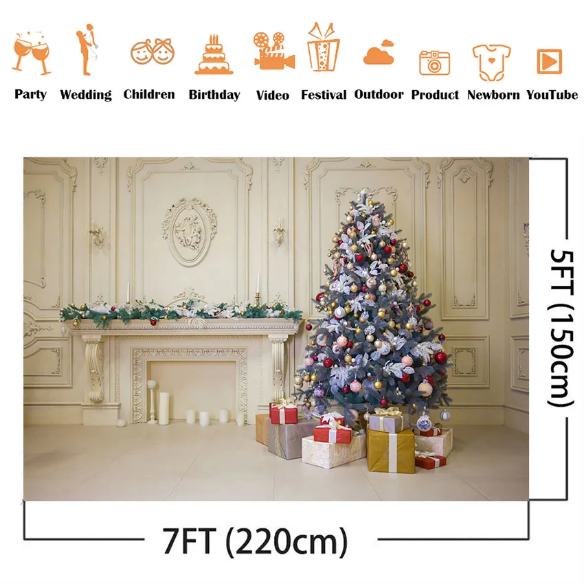 خلفية استوديو الصور ، عيد الميلاد ، كشك الصور ، أرضية الفينيل المطبوعة