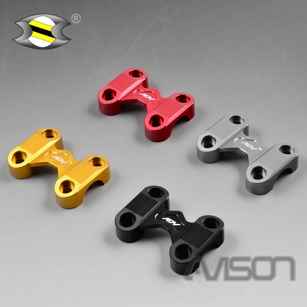 For  Adv150 ADV 150 2019 2020  Modified Handle Bar Mount Clamp Motorcycle Handlebar Top Cover