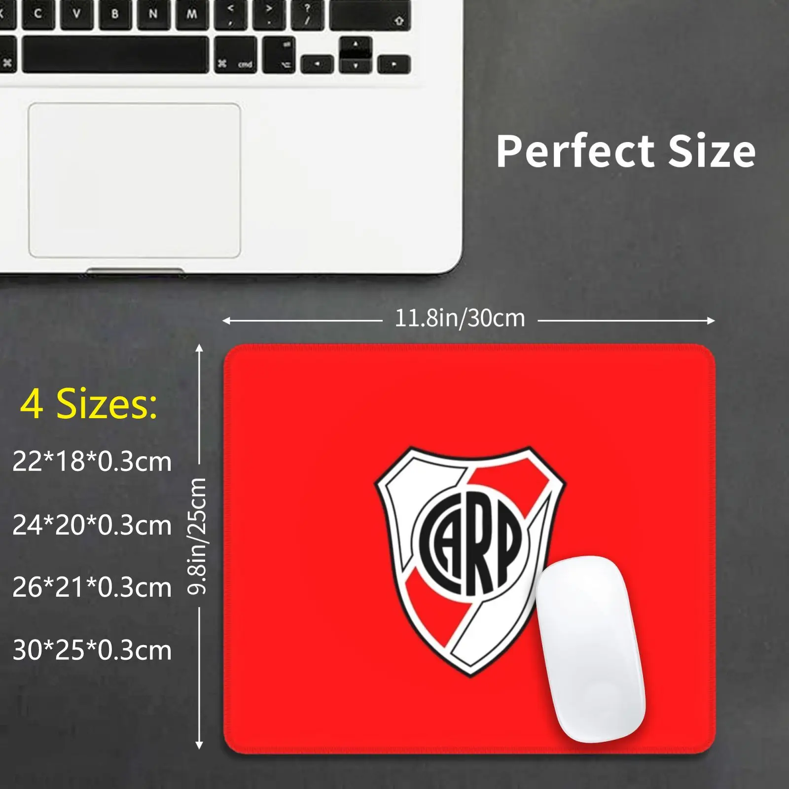 Club River Plate Mouse Pad DIY Print Cushion Argentina Buenos Aires Estadio Monumental Antonio