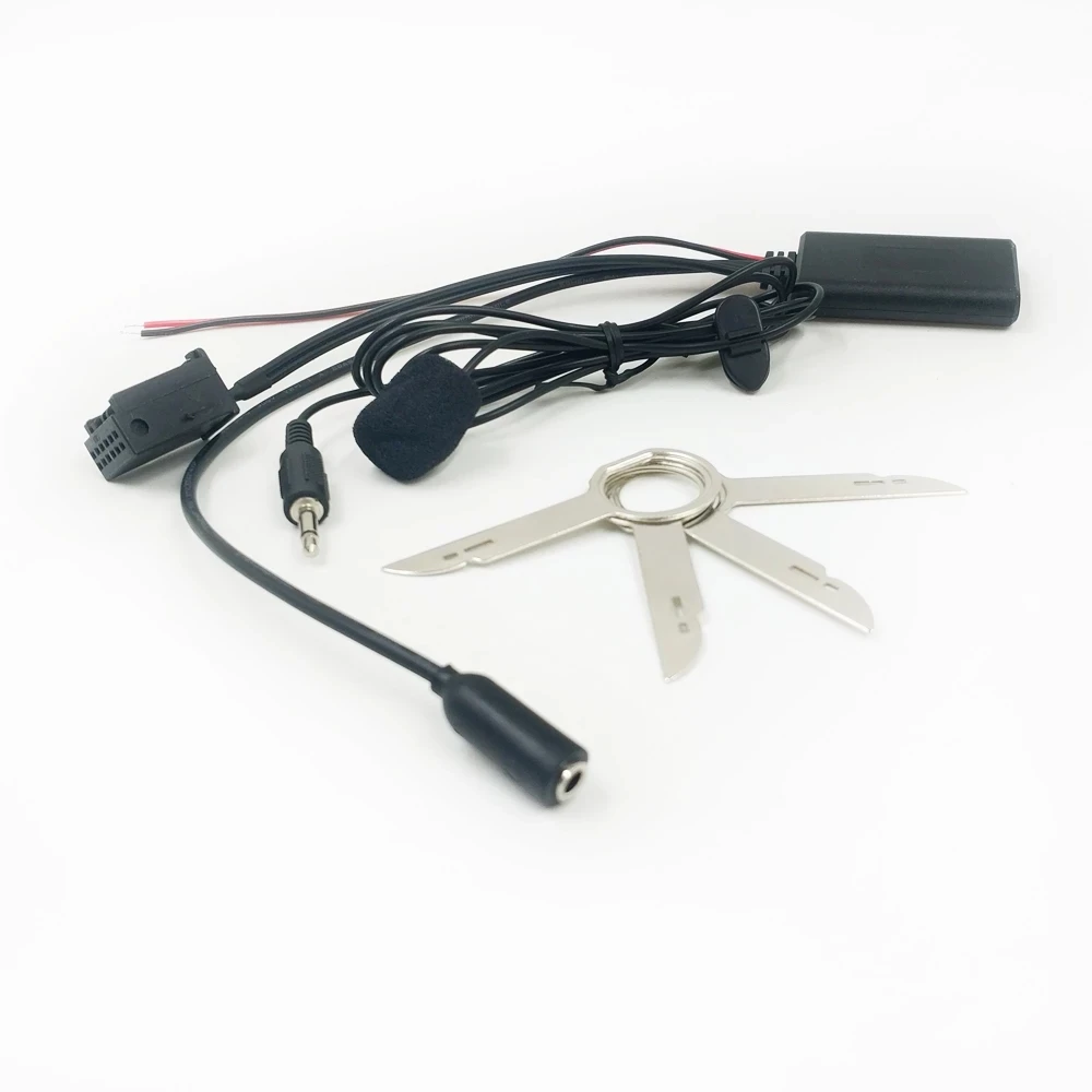 

Bestolink Bluetooth Aux-in Audio Cable Phone Call Handsfree Adapter For Ford Focus Mondeo 6000 CD