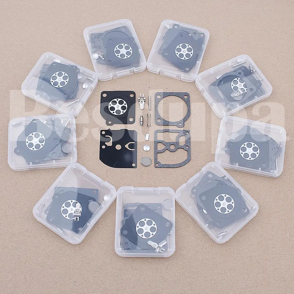 10pcs/lot Carburetor Rebuild Kit For C1Q-S, C1Q-S86B, C1Q-S86C, C1Q-S87, C1Q-S75, C1Q-S76, C1Q-S77, C1QS84, C1Q-S85, C1Q-S87