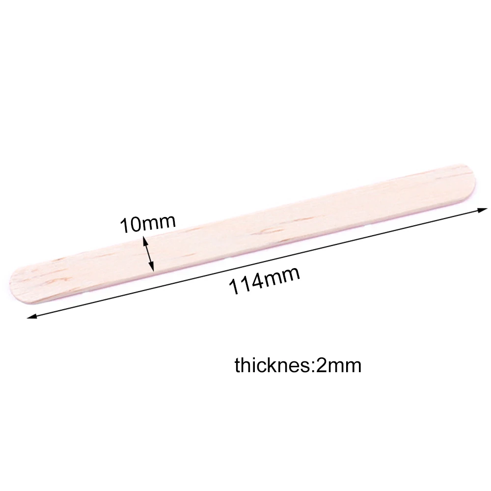 50/100pcs Crystal Epoxy Stirring Stick Popsicle Ice Cream Stick Handmade DIY Resin Mold Ice Pop Sticks Making Tools