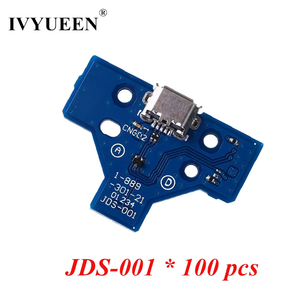 100 Chiếc Cho Tay Cầm Chơi Game Sony Dualshock 4 PS4 DS4 Pro Slim Bộ Điều Khiển JDS JDM 055 050 040 030 011 Sạc USB cổng Ổ Cắm Bảng Chi Tiết Sửa Chữa