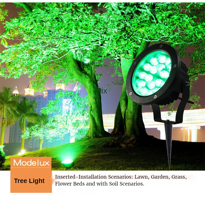 

Lawn Light Garden Decoration Outdoor Led Lights Shoot Tree Lamp Park Landscape Lighting Tree Lighting Yard Path Lights 6w 9w 12w