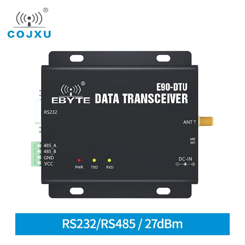 2.4GHz LoRa SX1280 Modem RS485 RS232 27dBm Wireless Receiver E90-DTU(2G4L27) High Performance Low Power Consumption Transcever