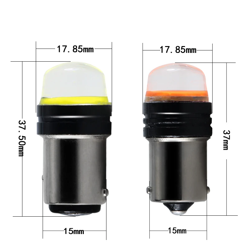 bombilla Strobe light for auto led turn Signal lamp py21w 1157 BAY15D canbus 12v 2W red car Daytime Running interior bulb