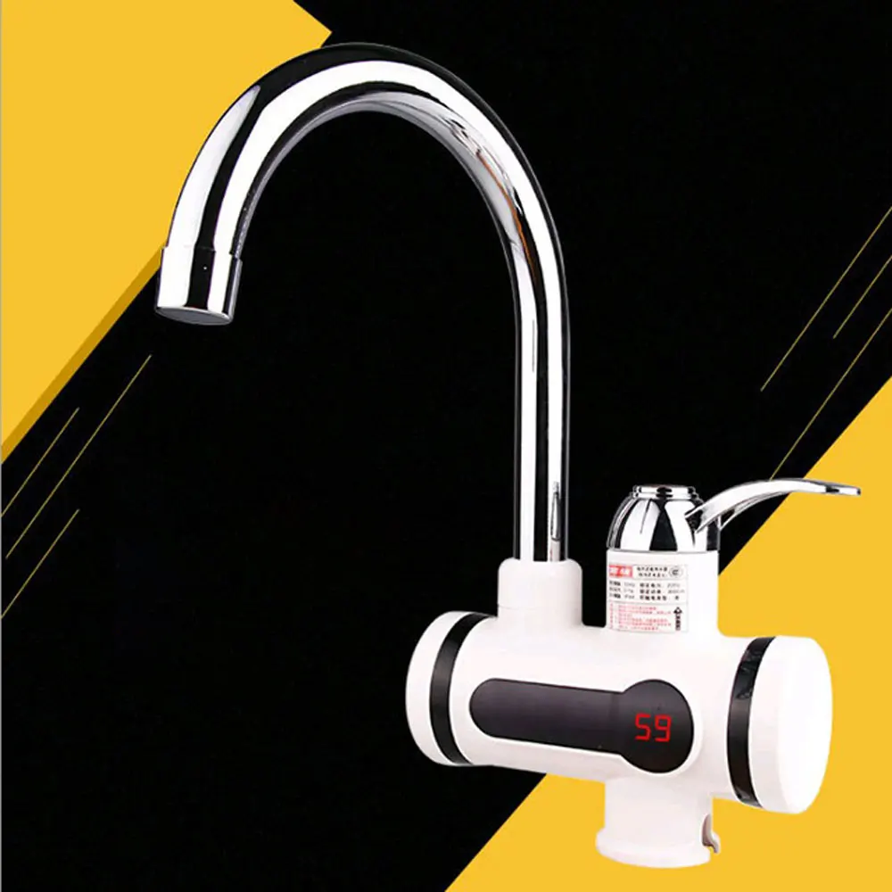 Bathroom instant hot water faucet Electric hot water faucet Instant three-second heating kitchen faucet dual-use