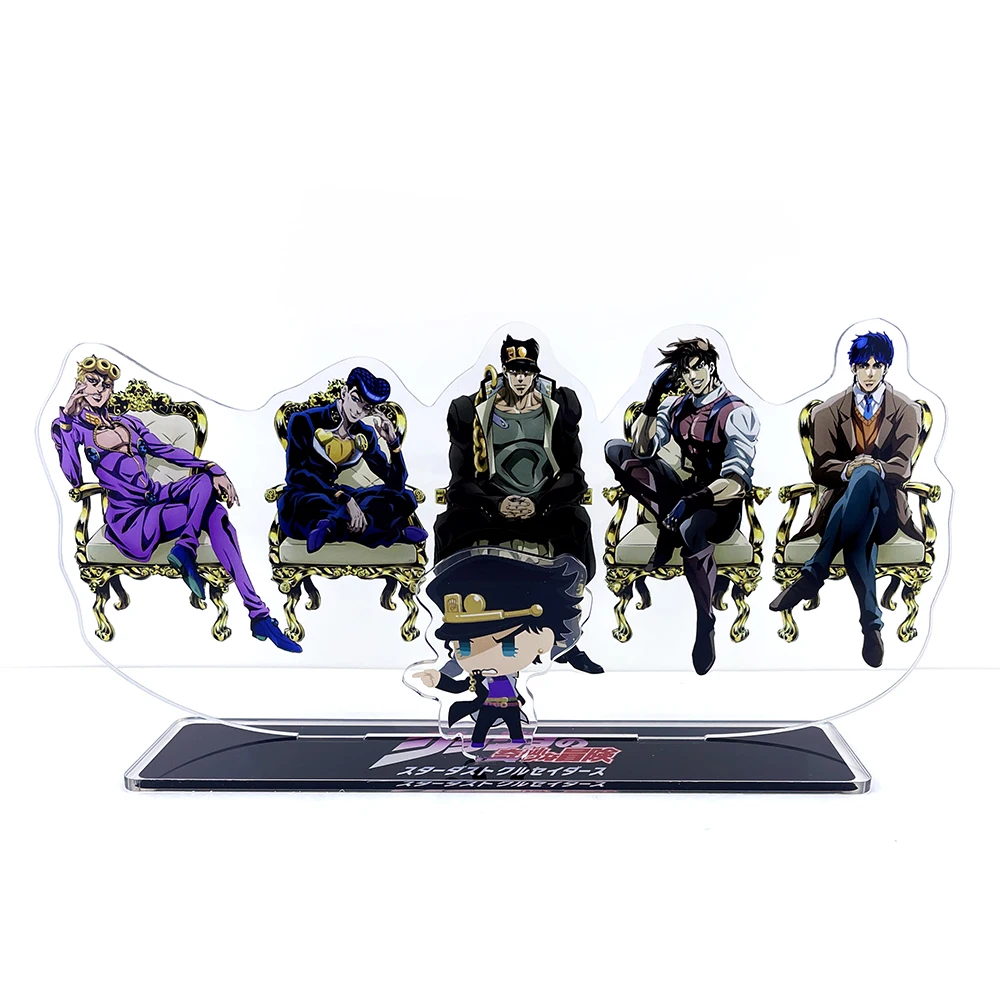 

BIG SIZE Jo no Kimyou na Bouken Bizarre Adventure Jonathan Joseph Jotaro Josuke Giorno GM acrylic stand figure cake topper anime