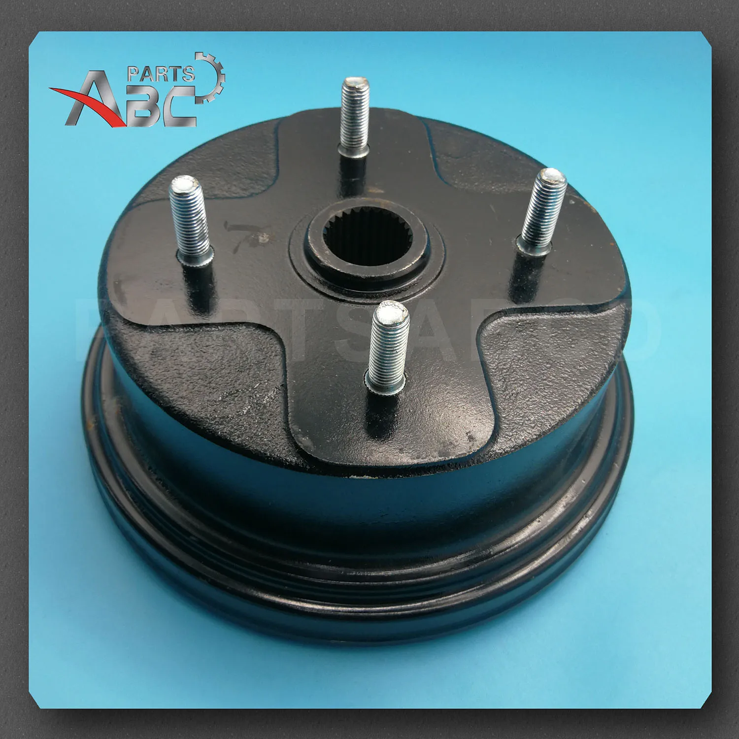 Brake Drum For Jianshe 250-3/5 Loncin 250-F ATV Longding 250 ATV /Gas K2 250 Rear Whee Rim Drum Brake Cover 27 Sharp Teeth