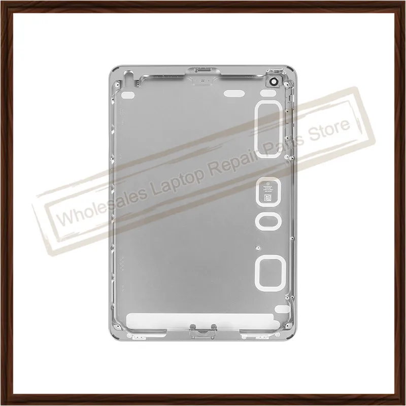 New Back Cover Battery Housing Door Case For iPad Mini 1 A1432 A1455 A1454 Grey Silver Battery Cover Replacement