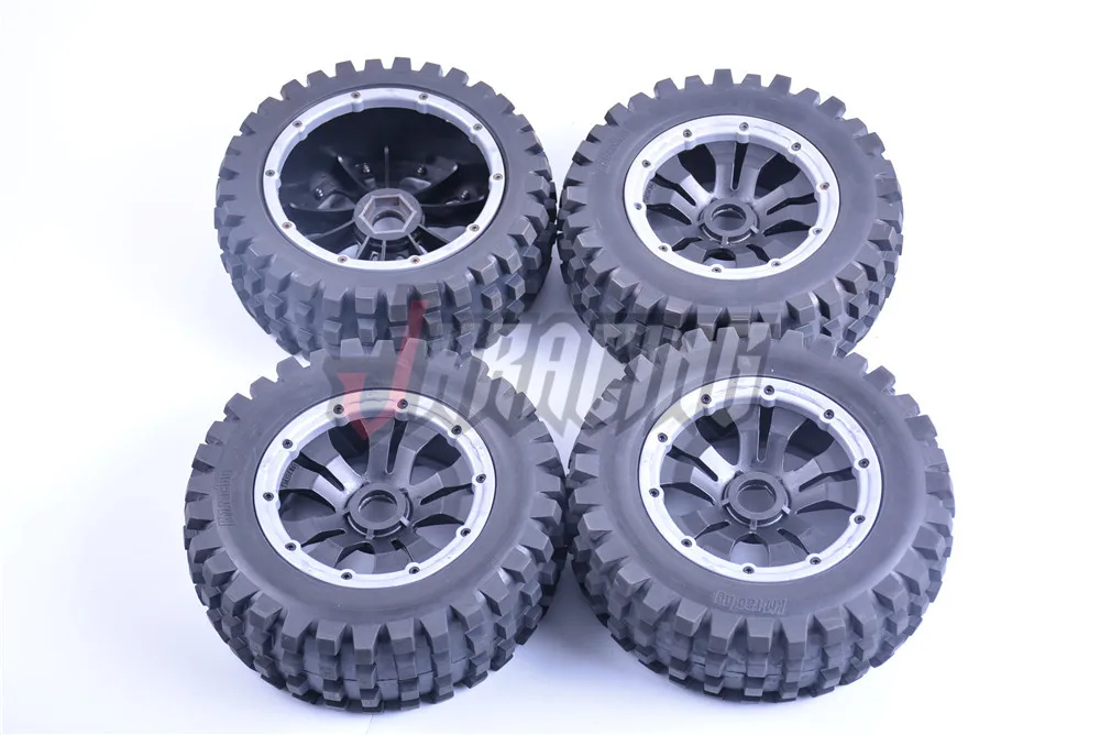 High wear resistance High strength off-road wheel assembly for 1/5 LOSI 5IVE-T ROVAN LT DTT 190*70MM